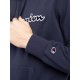 CHAMPION LOGO HOODIE RIB CUFF