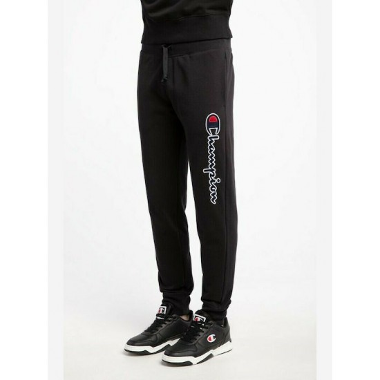 CHAMPION LOGO PANTS Black