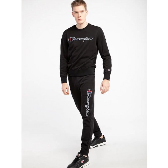 CHAMPION LOGO PANTS Black