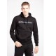 CHAMPION LOGO HOODIE BLACK