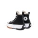 Converse Run Star Hike Hi Flatforms Μποτάκια Μαύρα 166800C