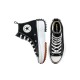 Converse Run Star Hike Hi Flatforms Μποτάκια Μαύρα 166800C