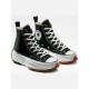 Converse Run Star Hike Hi Flatforms Μποτάκια Μαύρα 166800C