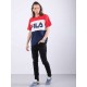 FILA T-SHIRT DAY TEE UNISEX G06 BLACK IRIS / TRUE RED / BRIGHT WHITE