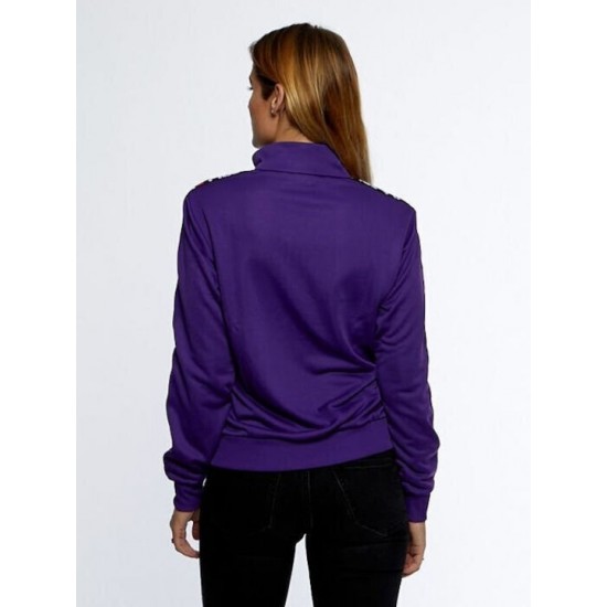 Fila Sweatshirt Women Talli Track Jacket Tillandsia Purple