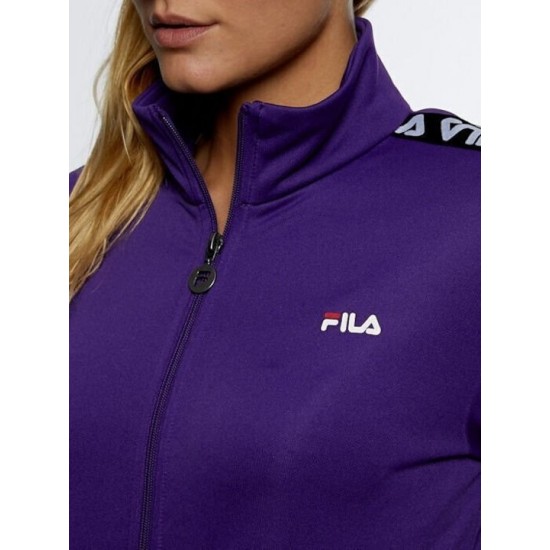 Fila Sweatshirt Women Talli Track Jacket Tillandsia Purple