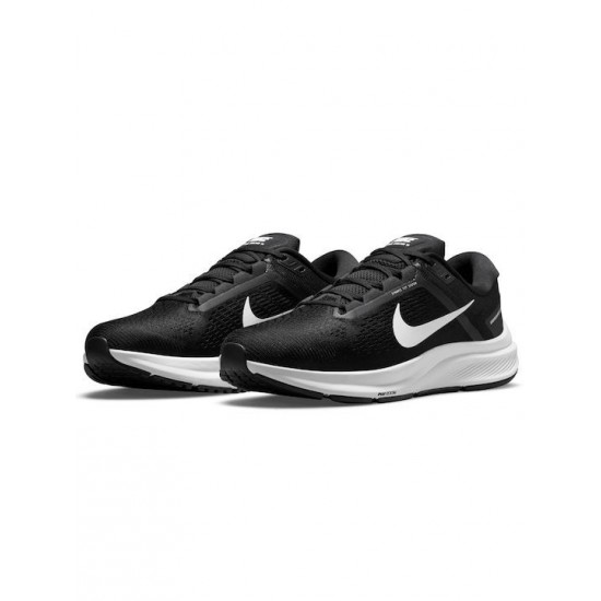 Nike Air Zoom Structure 24 Αθλητικά Παπούτσια Black / White DA8535-001