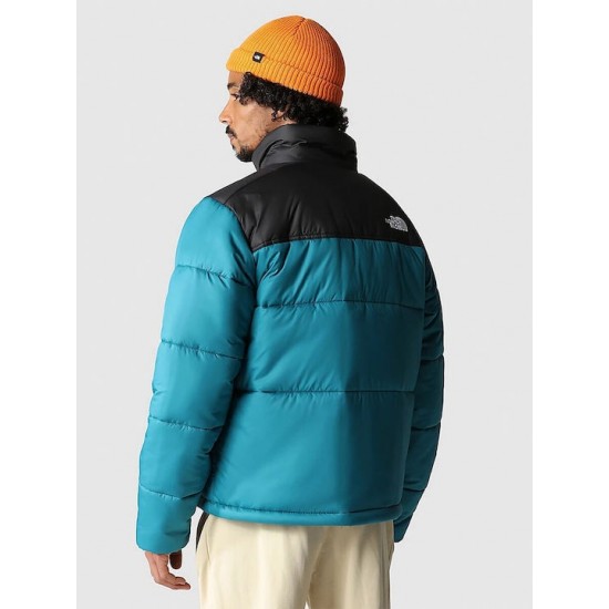 The North Face Saikuru Χειμωνιάτικο Μπουφάν Puffer Harbor Blue NF0A2VEZ2W9