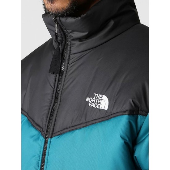 The North Face Saikuru Χειμωνιάτικο Μπουφάν Puffer Harbor Blue NF0A2VEZ2W9